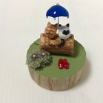 傘と猫