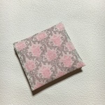 サニタリーポーチ 　ダマスク柄