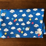 60×40　雲のランチョンマット（青）