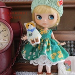 ＊花々や鳥たちのワンピース＊８点セット＊ blythe outfit＊ブライス ＊