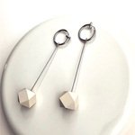 croûtons イヤリング  ピアス  ノンホールピアス ハンドメイド アクセサリー ファッション  handmade simple シンプル  ナチュラル プチプラ