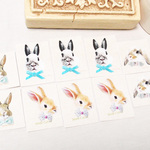 写真全部セット★うさぎ布シール☆コラージュにもＯｋ！２
