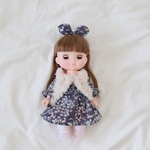 ３点セット＊リバティYoshieワンピース*メルちゃん用ソランちゃん用