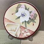 ＊トールペイント＊ セツブンソウのミニプレート