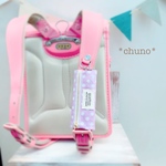 rikoyuharu様専用【送料無料】リールキーケース☆大人かわいい3色ラミネート＊ランドセルにも♡