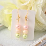 春だ！花見だ！３色お団子ピアス
