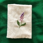 ポケットティッシュ入れ かわいいお花の刺繍③