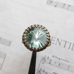 レア　ヴィンテージスワロリング　peridot 14㍉