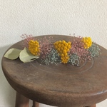 再販★ドライフラワー🌼髪飾り🌼くすみカラーナチュラル🌼卒業式結婚式