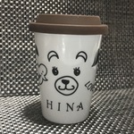 ラブリーくまさん♫マイネームサーモタンブラー♫