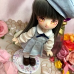 アイペイントヘッド♡オビツ11-01白肌【No.33】