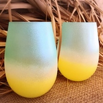 indonesian yellow 500ml/ペアグラス(2個)