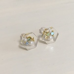 六角形ピアス