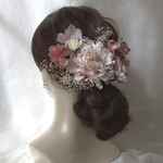 wasou pale pink  ヘッドドレス