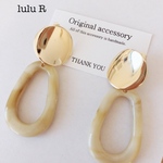 再販♡ゴールド × マーブル ピアス