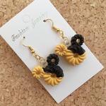 No.125 ねずみドーナツピアス