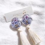 花たっぷりの上品なタッセル＊grape