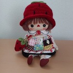 ☆H様オーダー品☆　yutakkoドール（カントリードール）いちごちゃん（M)