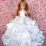 ホワイトパールプリンセス☆リカちゃんサイズ 
