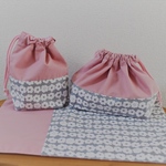 入園準備に♡お弁当袋&コップ入れ