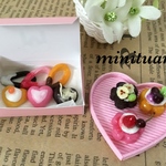 ミニチュア  パンA80 バレンタインセット