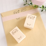 【選べるデザイン】「助けてー！」マスキングテープ貼られちゃったくまはんこ（お手紙の封や手帳に♪）