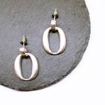 1ペア☆レア☆シルバープチシリーズメタルピアス インポートピアス 　ハンドメイド　アクリルストーン　ストーン アクリルパーツ　日本未入荷　レア　限定　激安