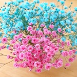 かすみ草☆ブーケ（ピンク・水色・） 花50粒                             