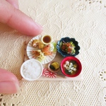エビフライとカニクリームコロッケの定食★