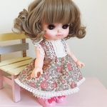 レミン ソラン メルちゃん はなちゃん のリバティプリント ワンピース フェリシテ 服