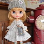 ＊可憐なお花のワンピース＊7点セット＊ blythe outfit＊ブライス ＊