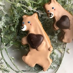 バレンタインに！ハートチョコつきアイシングクッキー