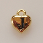 イニシャル　チャーム　金属パーツ　　（Ｊ）