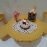 バレンタイン　ホールケーキとチョコボトルセット