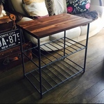 ⌘アイアンラック⌘サイドテーブル シューズラック ハンドメイド