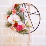 新作!大人気‼︎【桃の節句♡ アレンジ】ひな祭り 壁掛けアレンジメント【和室のアクセントに◎】