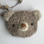 あみぐるみ＊くまポーチ.ベージュ
