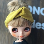 ネオブライス  ヘアターバン(マスタード)