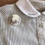 刺繍ブローチ