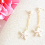 silver　starfish＊ピアスorイヤリング