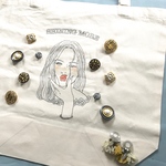 THANK YOU bag＊パレードタッセルピアス+ビッグトート【1】