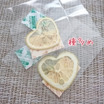 押しフルーツ☆ハートレモン個別パック(種多め)(2019年)／ドライフルーツ／ボタニカル素材／押し花 