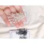 ビーズタッセル white