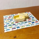ホワイトくるま柄☆ランチョンマット