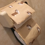 コーギーさんのトイレットペーパーホルダー