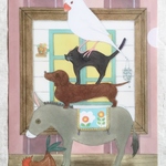 新・ブレーメンの音楽隊　A4クリアファイル