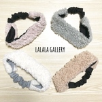 ふわふわ♡もこもこ♡ラビットファーのヘアバンド♡