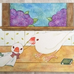 原画　「小さきものの小さな願い」