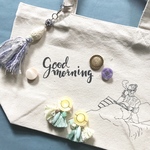 THANK YOU bag＊パレードタッセルピアス+ミニトート【10】
