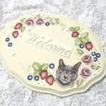 moさまご予約品❤フルーツ＆ローズ＆Petのドアプレート
